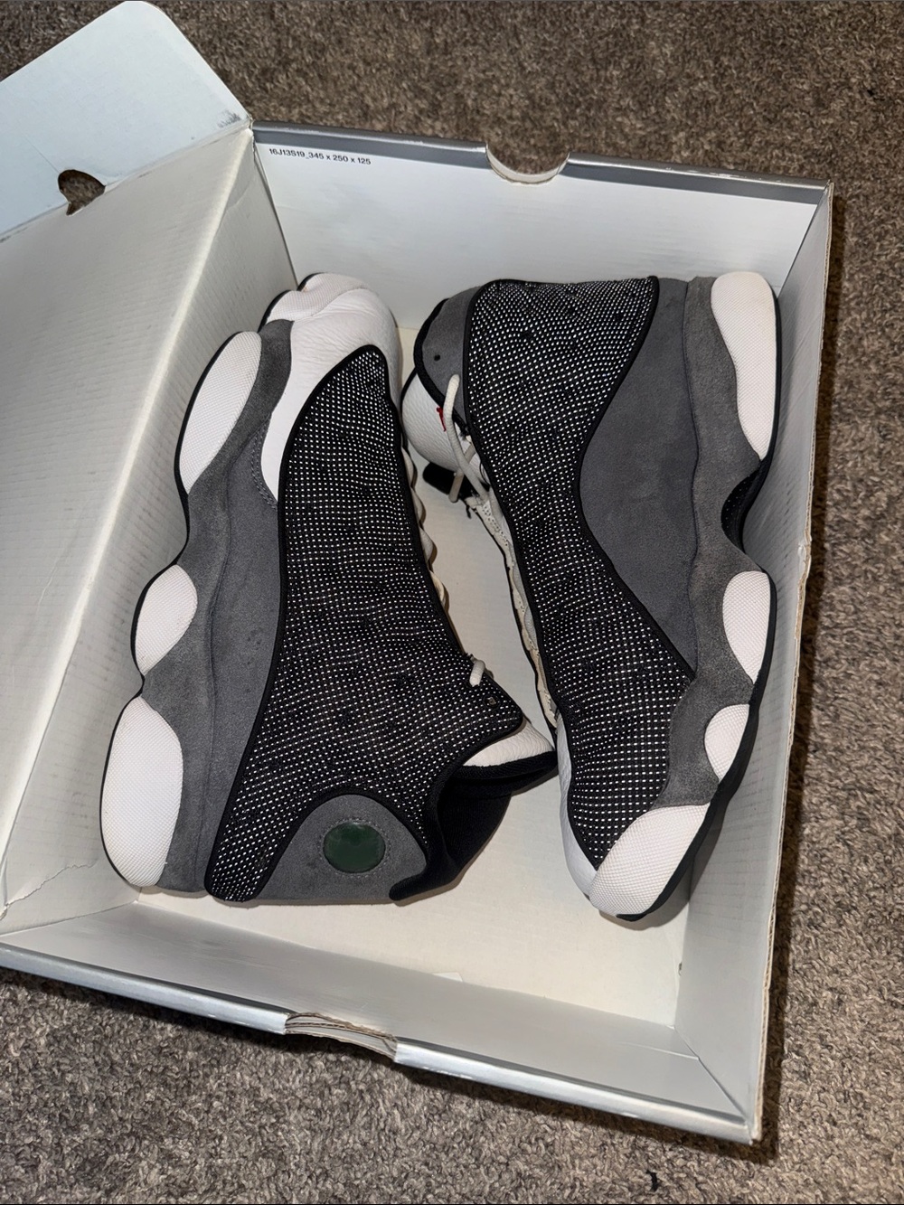 Size 10 men black flints